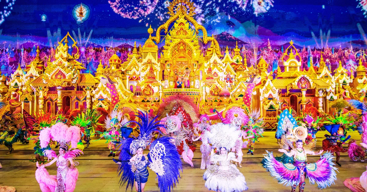 The special show at Phuket Carnival Magic